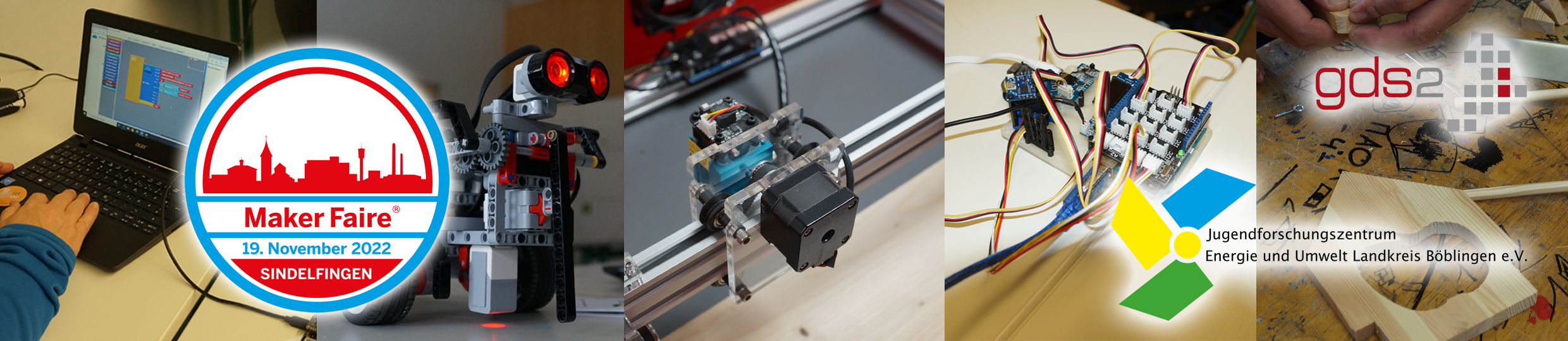 Maker Faire Sindelfingen 2022 – eine unabhängig organisierte Veranstaltung unter der Lizenz von Maker Media, Inc.